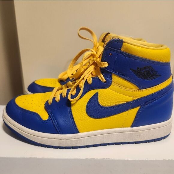 Auth. Air Jordan 1 "Retro High OG Reverse Laney" #FD2596 700 Womens Sz.9.5/41 - Picture 1 of 13